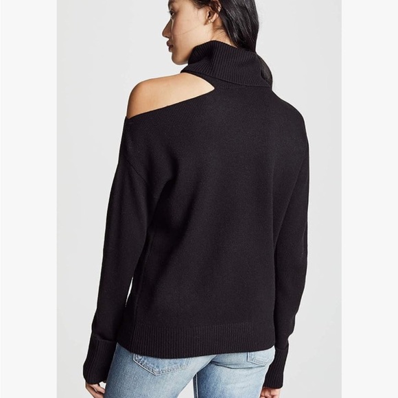 PAIGE Women's Deep Burgundy Raundi Turtleneck Sweater 70% wool